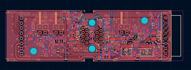LED board PCB layout