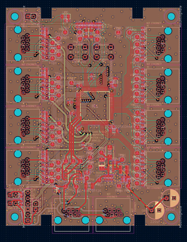 Mainboard PCB layout