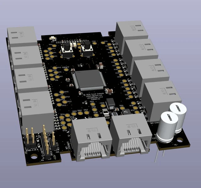 Main controller board render