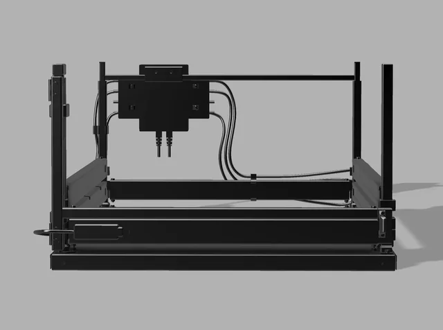 Large device front view