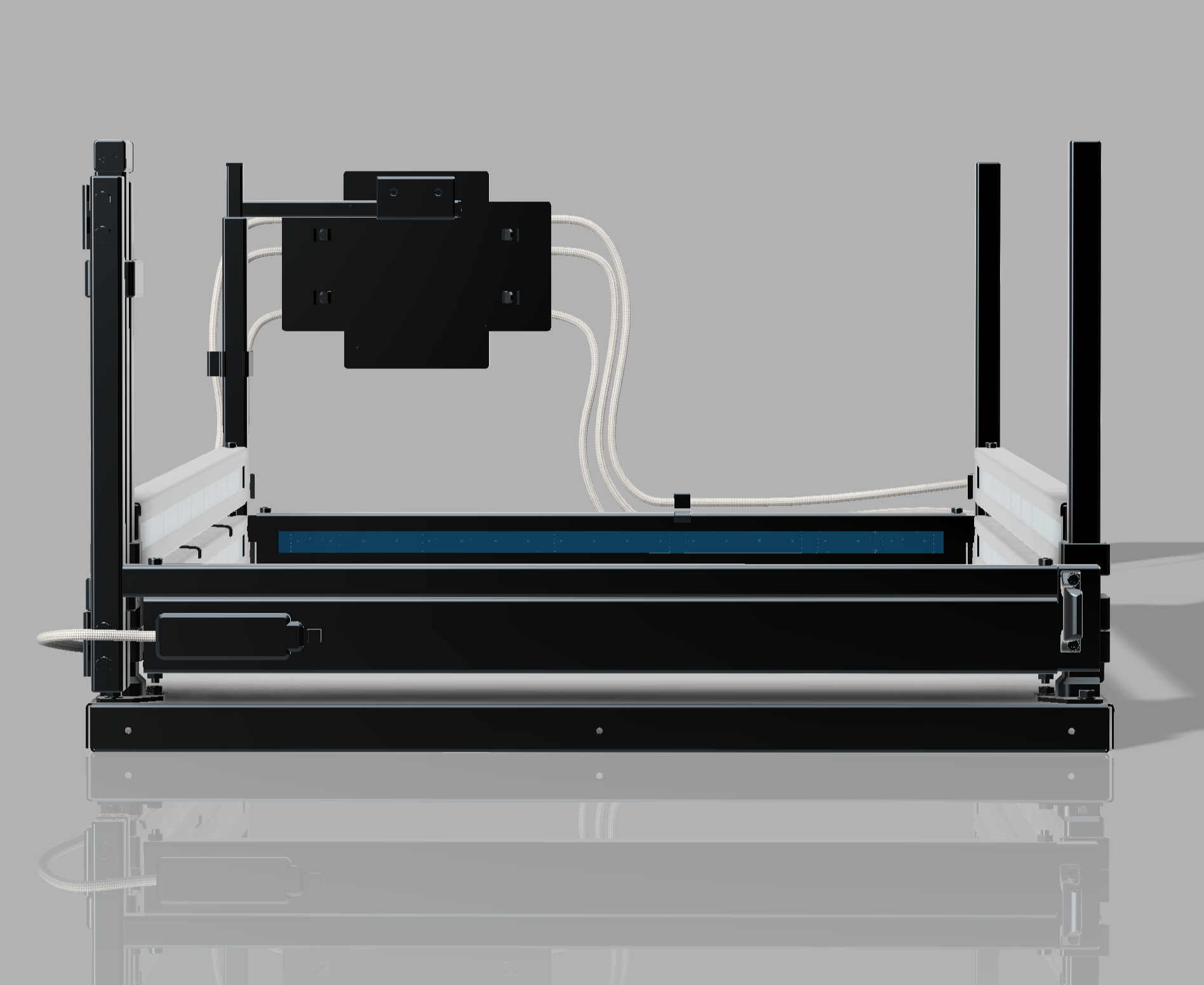 Large device front inspection